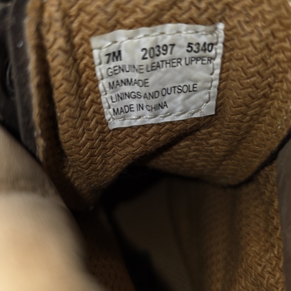 Timberland Women's Brown and Tan Combat Boots - Picture 4 of 4